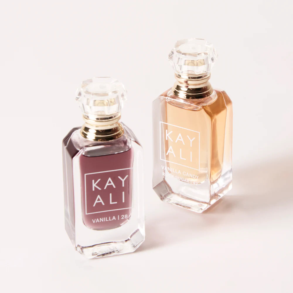 KAYALI Vanilla Mini Duo – vanilės mini duetas (Vanilla | 28 & Vanilla Candy)