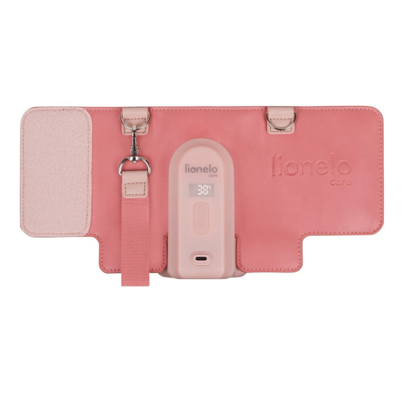 LIONEL pudelisoojendaja THERMUP GO EVO, korallroosa