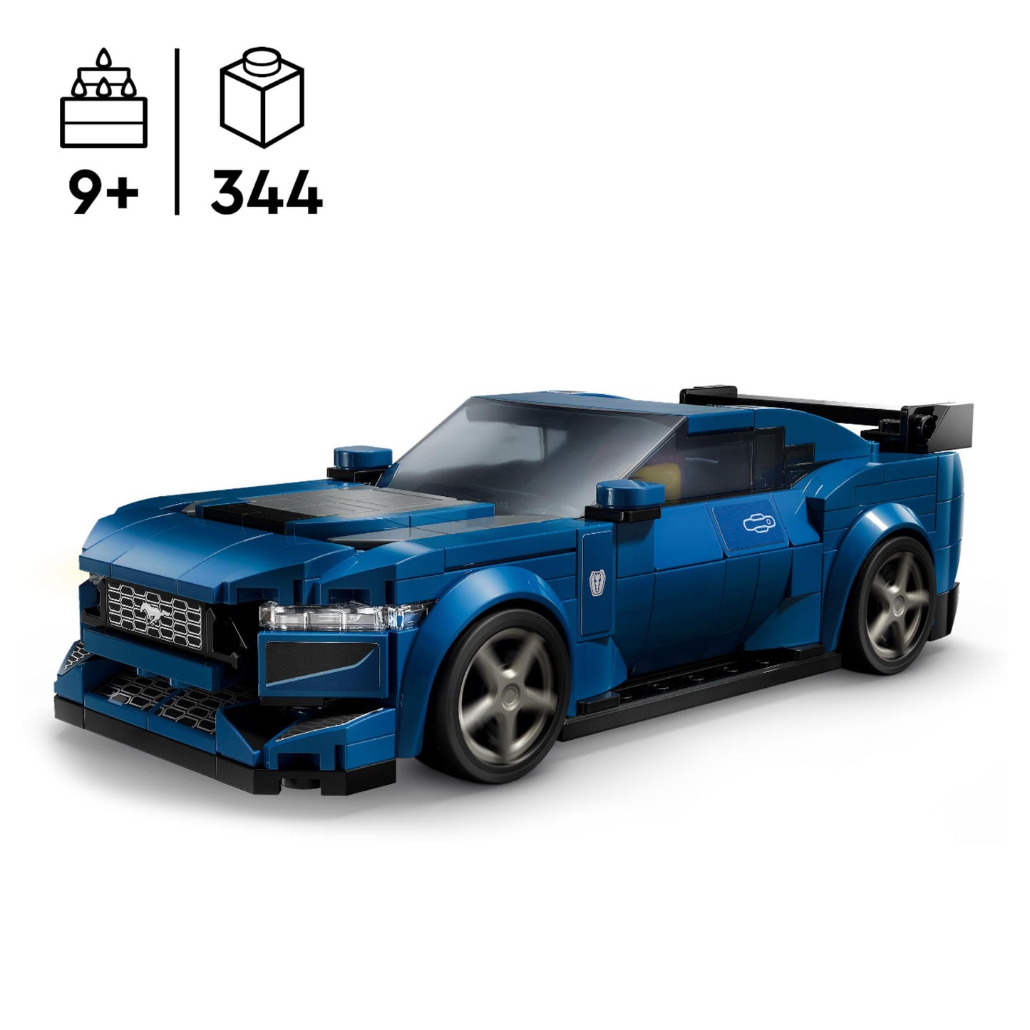 LEGO Speed Champions Ford Mustang Dark Horse – sportinis automobilio modelis