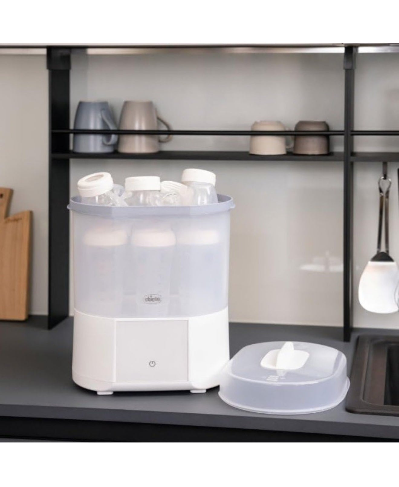 CHICCO Buteliukų sterilizatorius All in One su džiovinimo funkcija