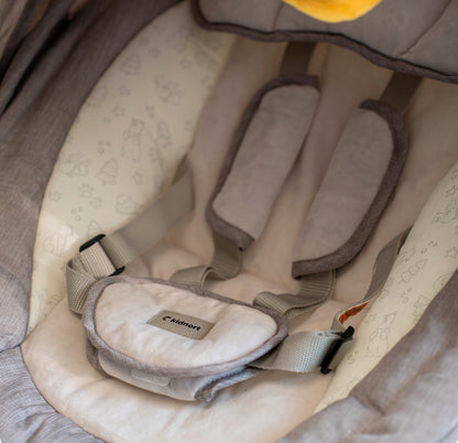 Kidnort - Elektriline beebikiik Bluetoothi ​​ja puldiga (hall)