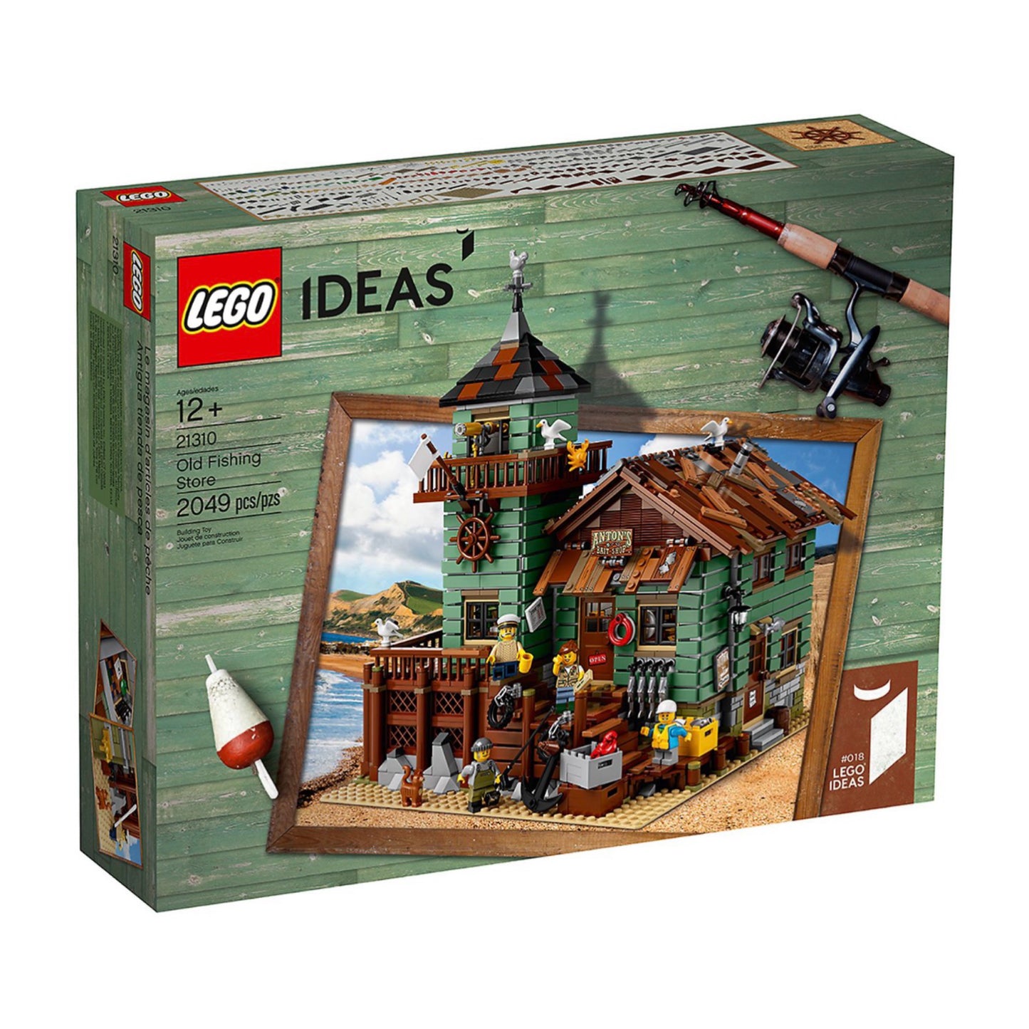 LEGO® Ideede Sajandi kalapüügipood 21310