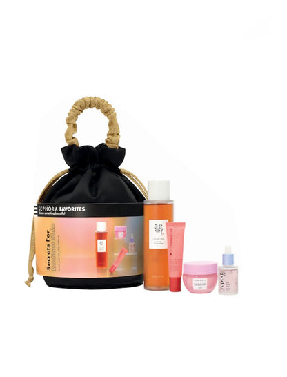 Sephora lemmikud "Särava naha saladused" - näohoolduse kinkekomplekt