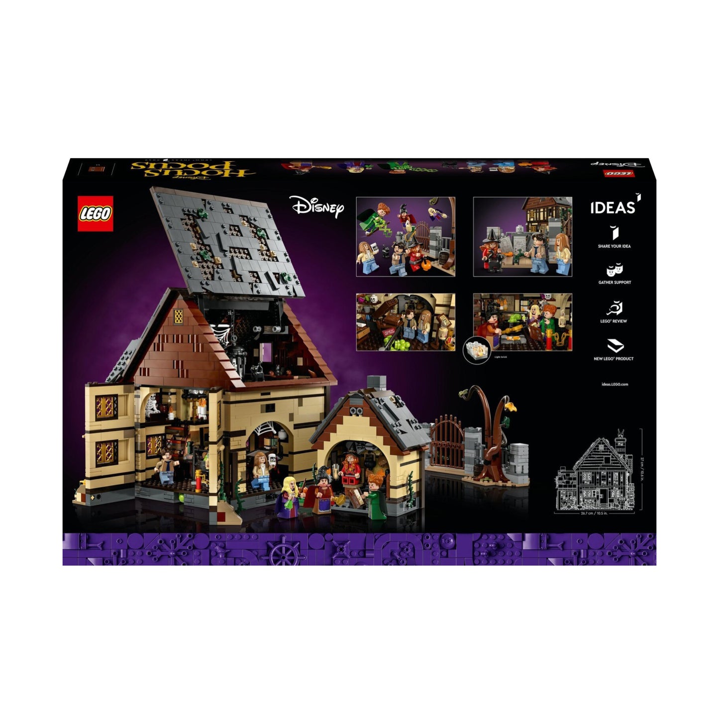 LEGO® Ideas Disney Pixar: Sandersoni õdede maja 21341