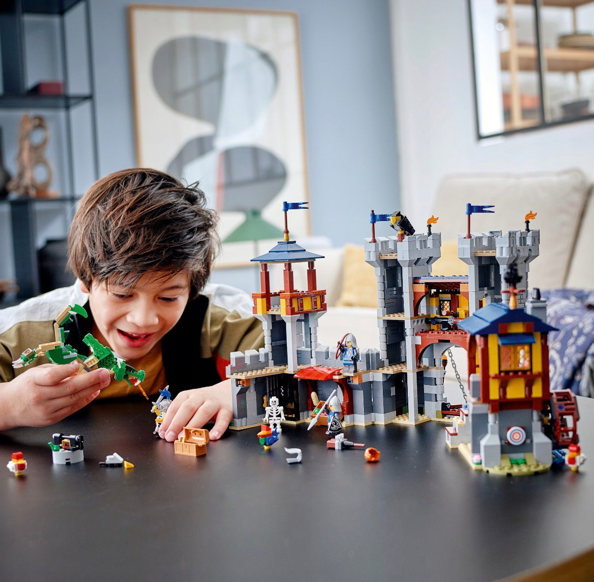 LEGO® Creator 3in1 Viduramžių pilis 31120 – 3 modeliai viename rinkinyje