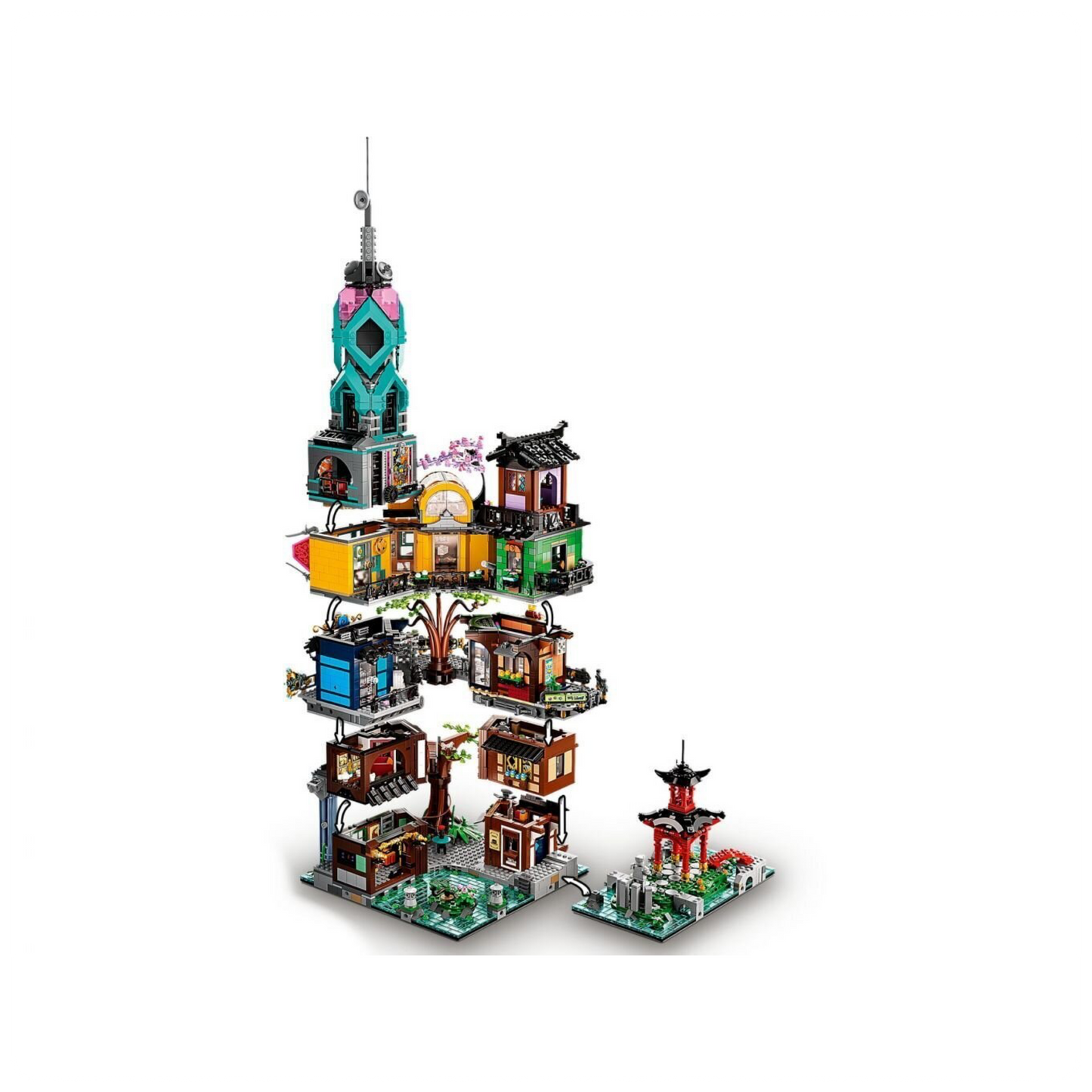 LEGO® NINJAGO 71741 Miesto sodai