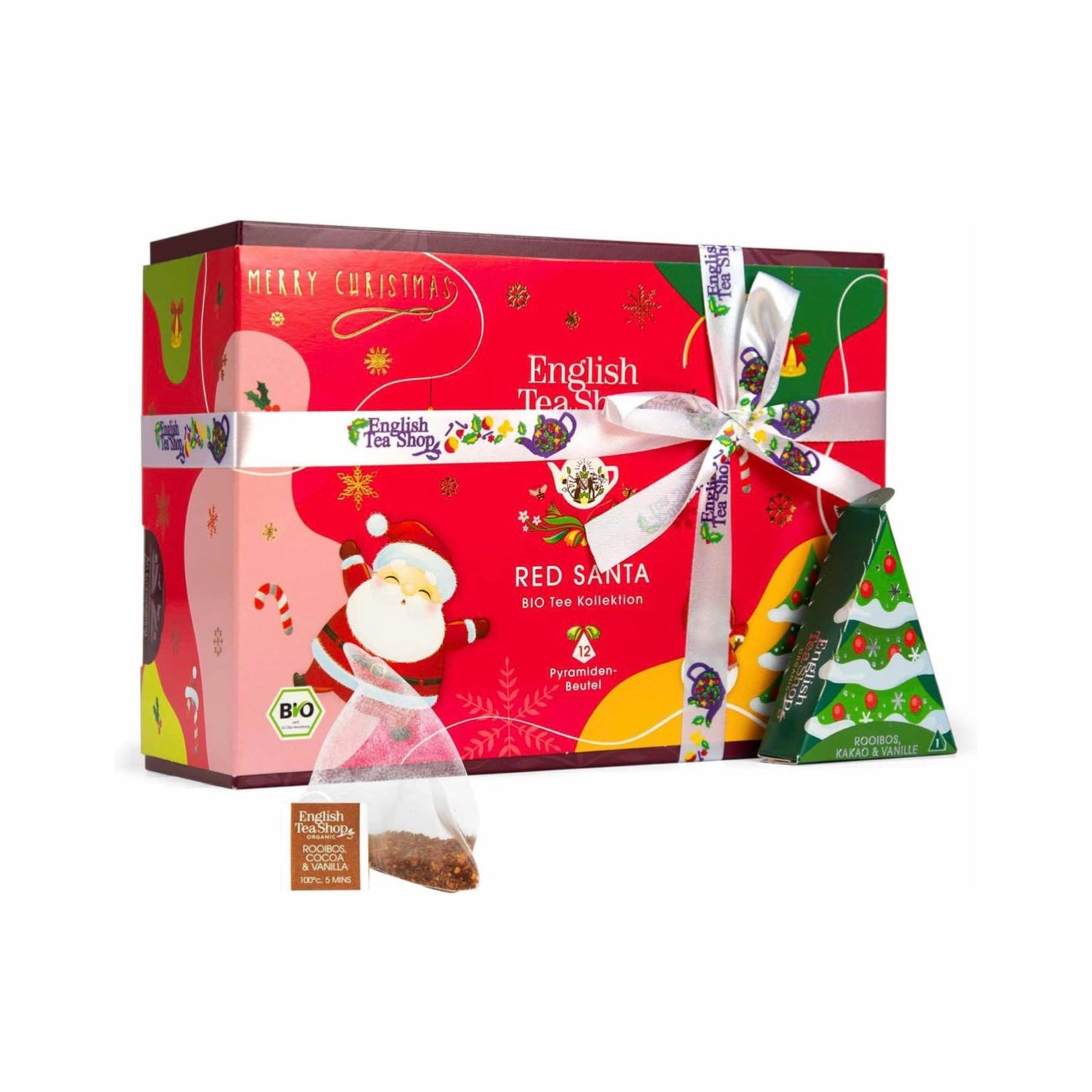 English Tea „Red Santa“ - Kalėdinis arbatos rinkinys
