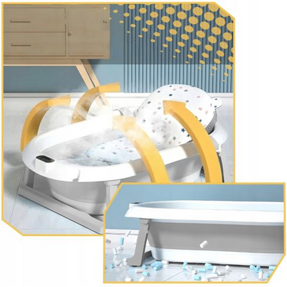 Kokkupandav vann termomeetri ja padjaga, hall