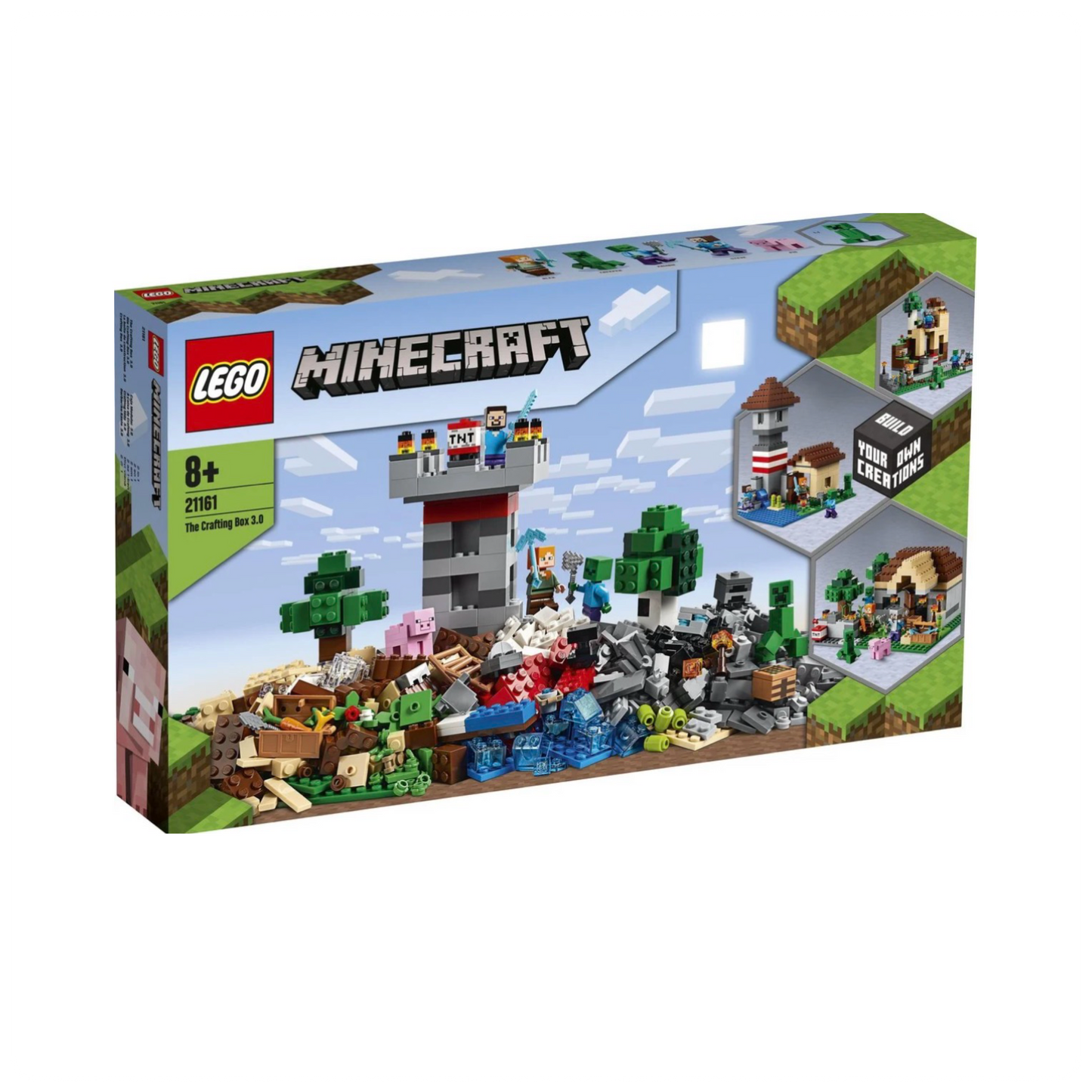 21161 LEGO® Minecraft™ Meistravimo dėžė 3.0