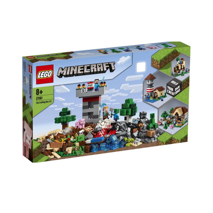 21161 LEGO® Minecraft™ Meistravimo dėžė 3.0