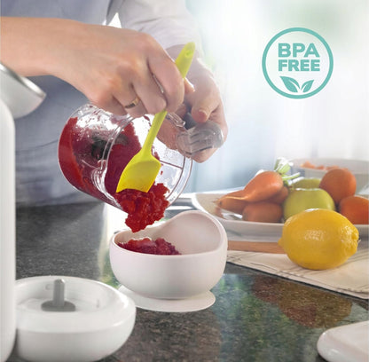 „Sweety Fox“ 7 in 1 kūdikių maisto gaminimo blenderis – trintuvas, garintuvas, sterilizatorius