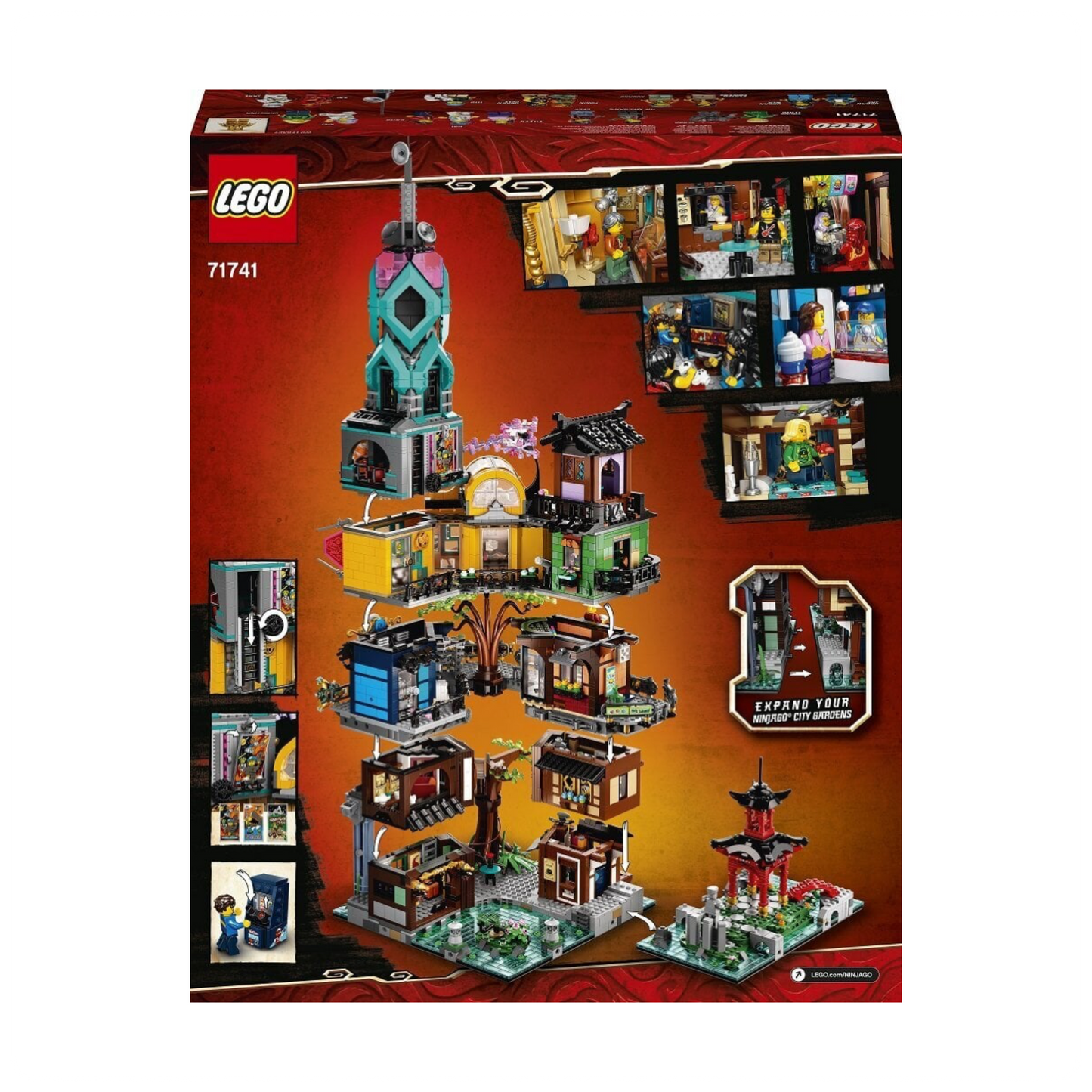 LEGO® NINJAGO 71741 Miesto sodai