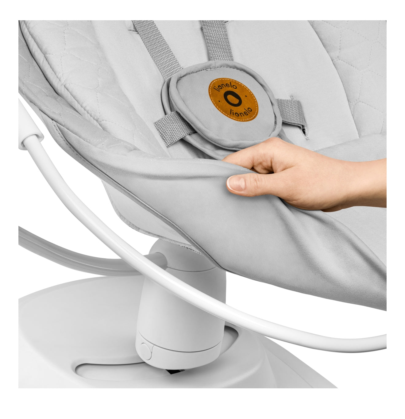 LIONELO sūpynės-gultukas LO-BELLA, Grey Concrete