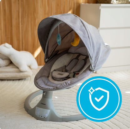 Kidnort - Elektriline beebikiik Bluetoothi ​​ja puldiga (hall)