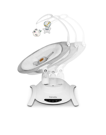 LIONELO sūpynės-gultukas LO-BELLA, Grey Concrete