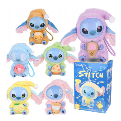 LABUBU Disney Stitch pliušinis raktų pakabukas (16 cm) – atsitiktinis modelis