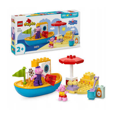 LEGO® DUPLO® Peppa Pig – paadisõidu ja rannakomplekt