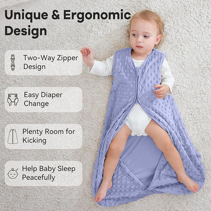 „Yoofoss“ šiltas kūdikių miegmaišis 1,5 TOG, (3-6mėn., 67cm) 2 vnt. rinkinys