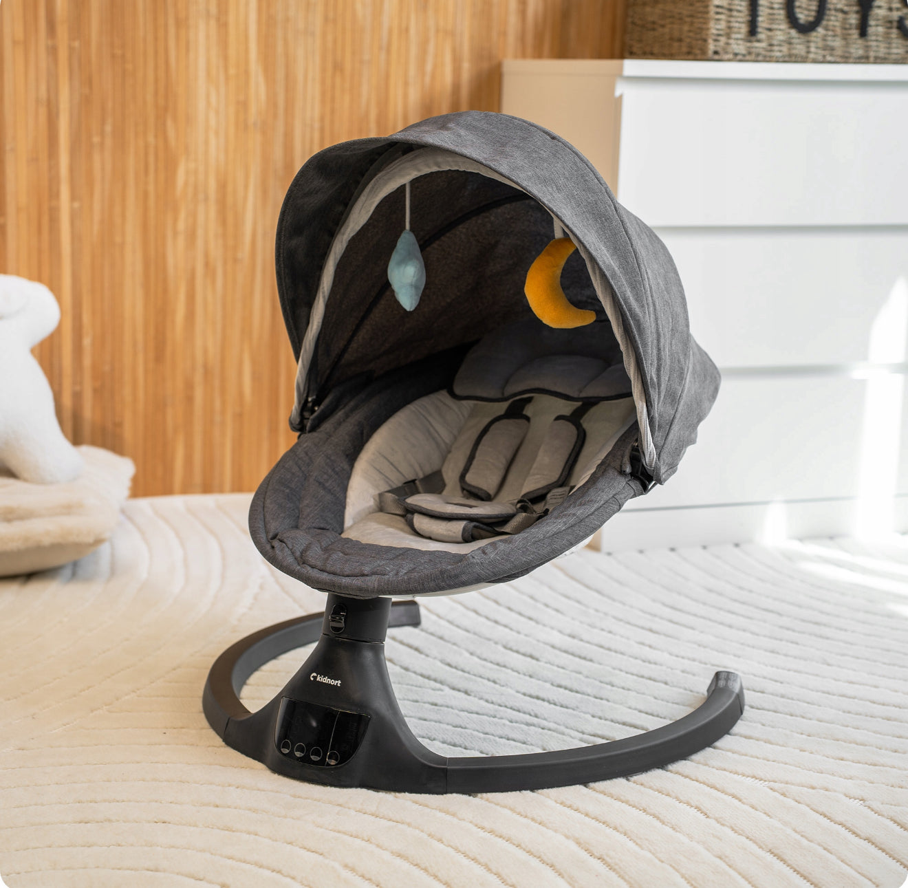 Kidnort - Elektriline beebikiik Bluetoothi ​​ja puldiga