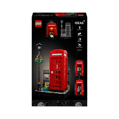 LEGO® Ideede Punane Londoni telefoniputka 21347