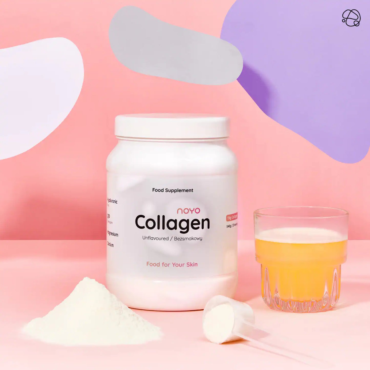 NOYO PHARM – Noyo Collagen | Maisto papildas (540 g)