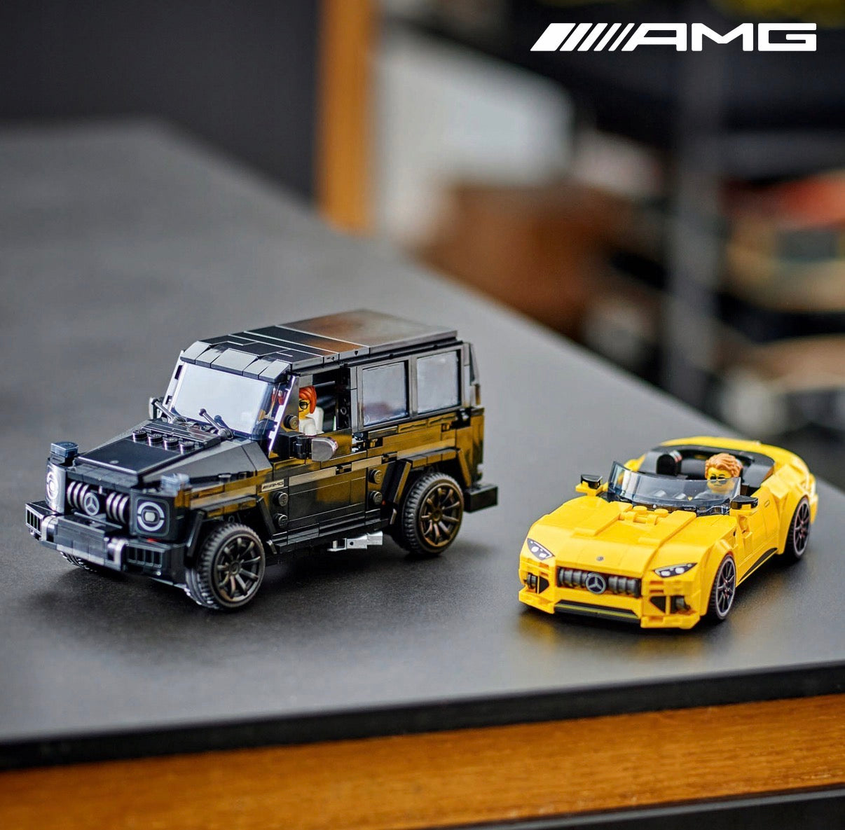 LEGO® Speed ​​​​Champions Mercedes-AMG G 63 ja Mercedes-AMG SL 63 (76924) – 2 auto komplekt