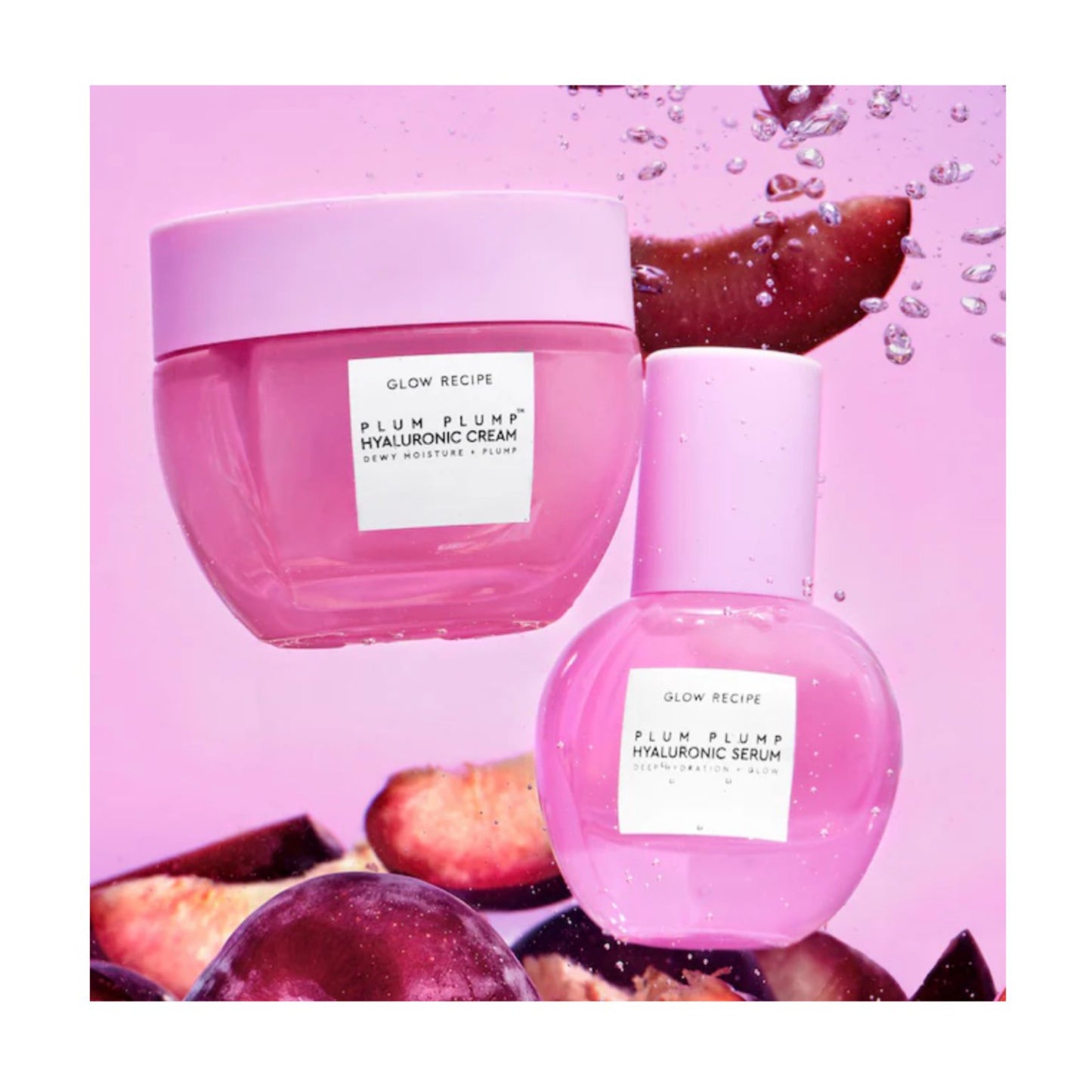 Glow Recipe Plum Plump Deep Hydration Duo – veido priežiūros rinkinys