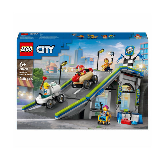 LEGO® City 60460 Piiranguteta võidusõidurada kaldteega