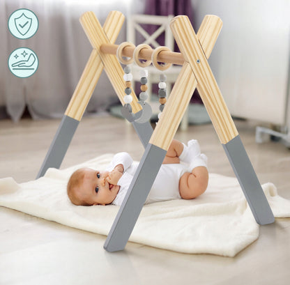 Mamabrum beebimänguasi - puidust hariv mänguasi beebidele