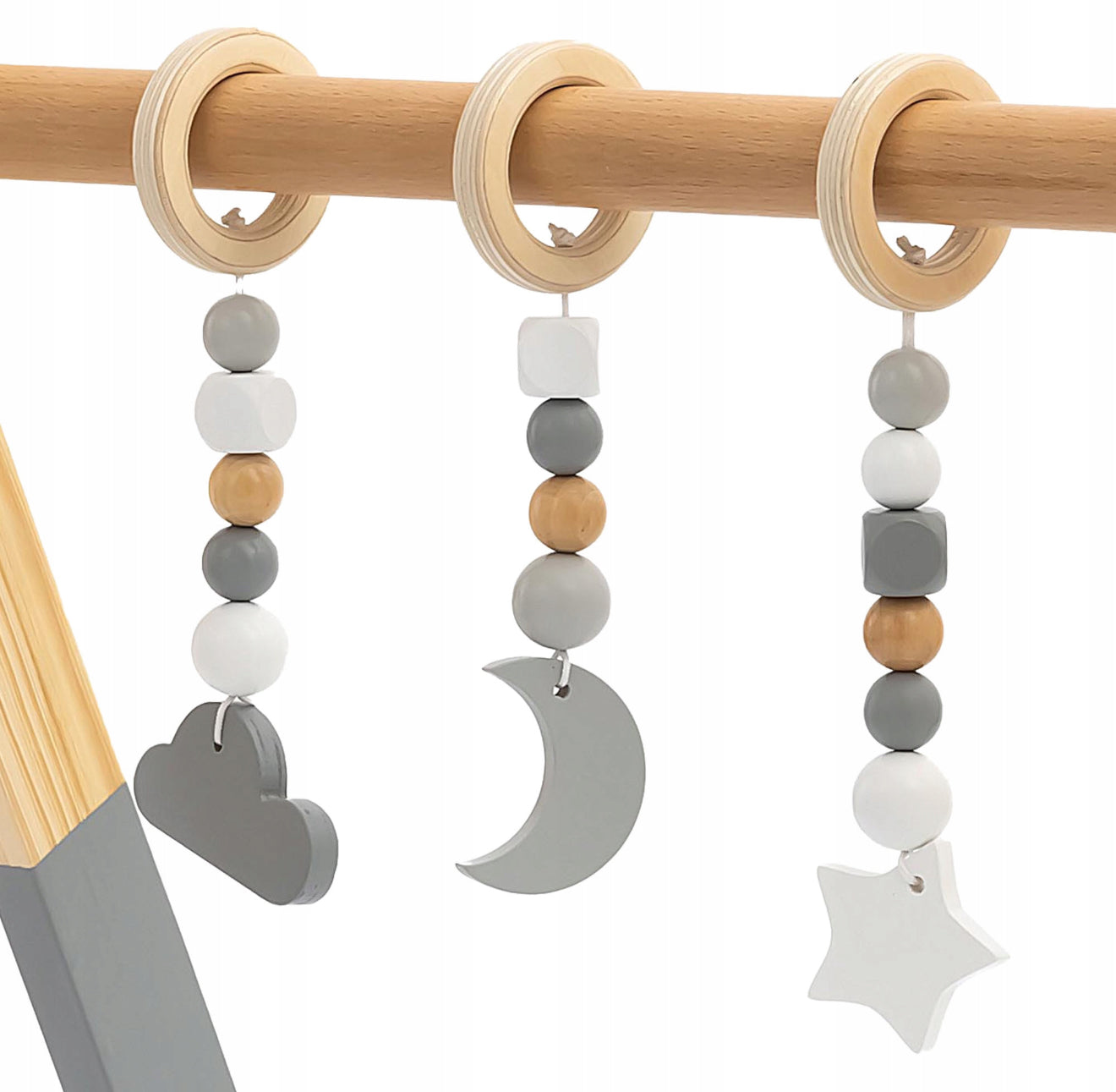 Mamabrum beebimänguasi - puidust hariv mänguasi beebidele