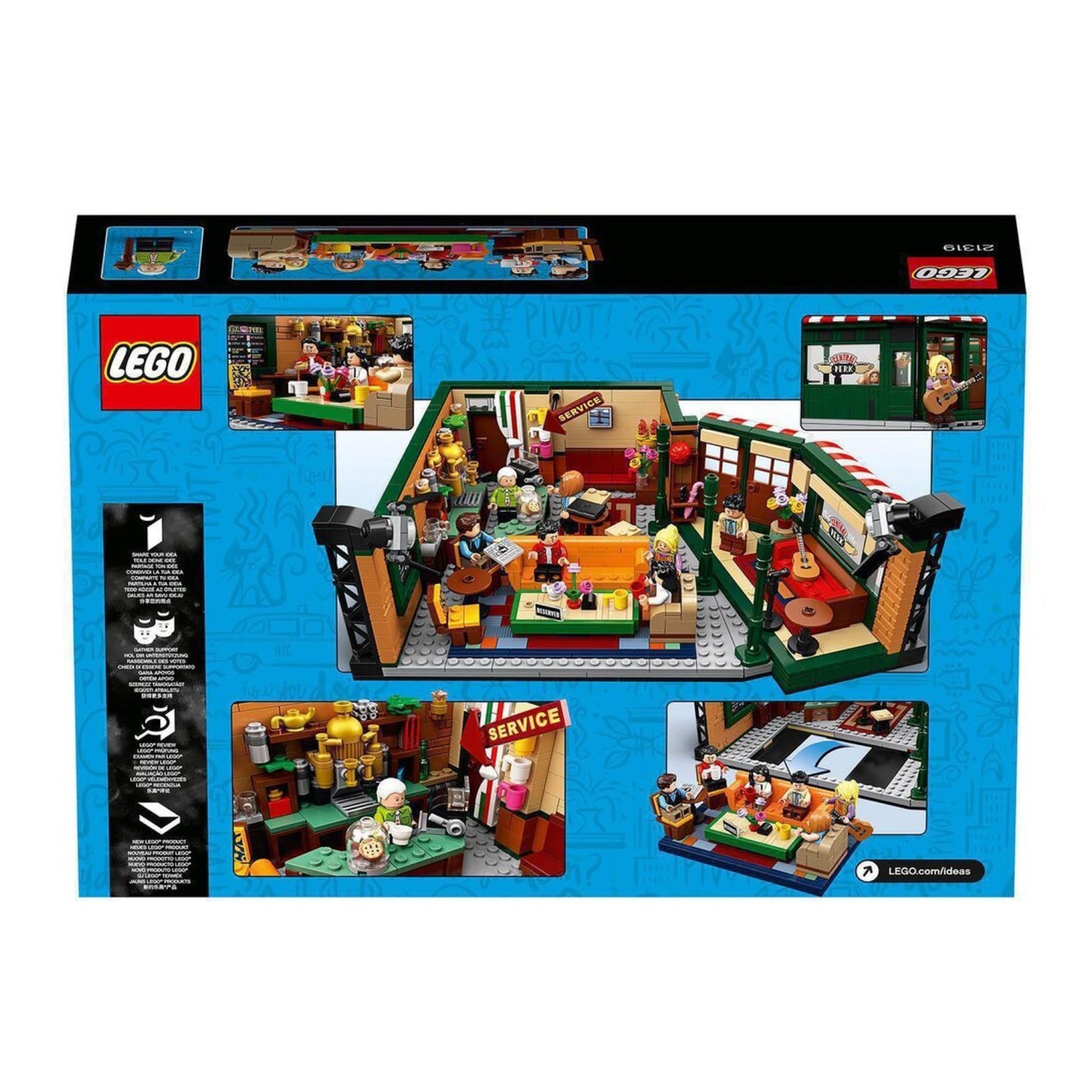 LEGO® Ideede Central Perki kohvik 21319