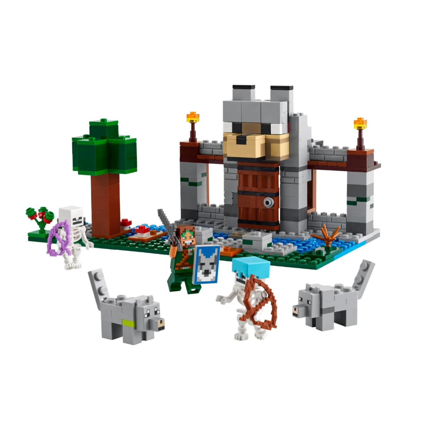 21261 LEGO Minecraft Vilkų tvirtovė