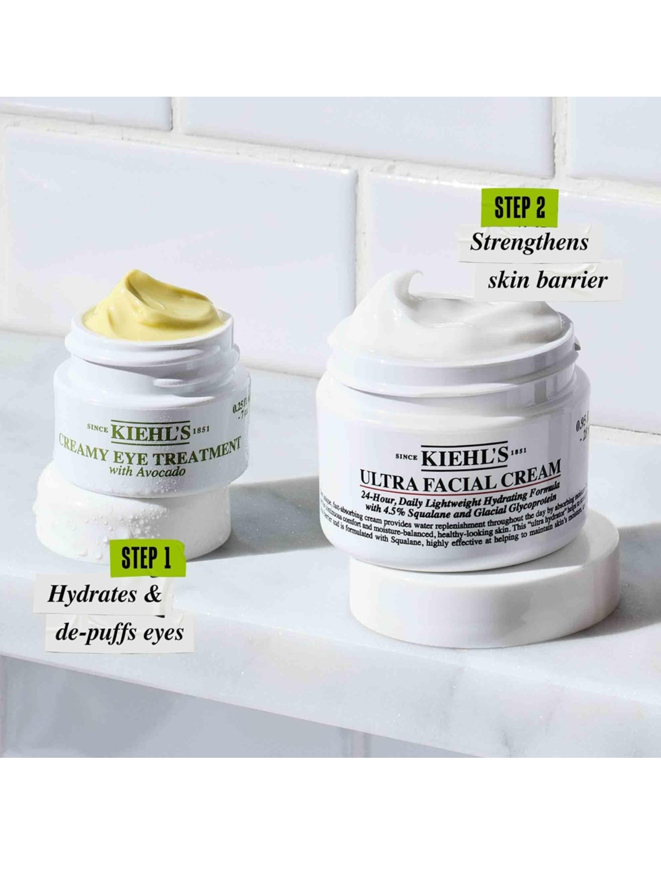 Kiehl’s „Daily Hydration Duo“ drėkinamasis dovanų rinkinys