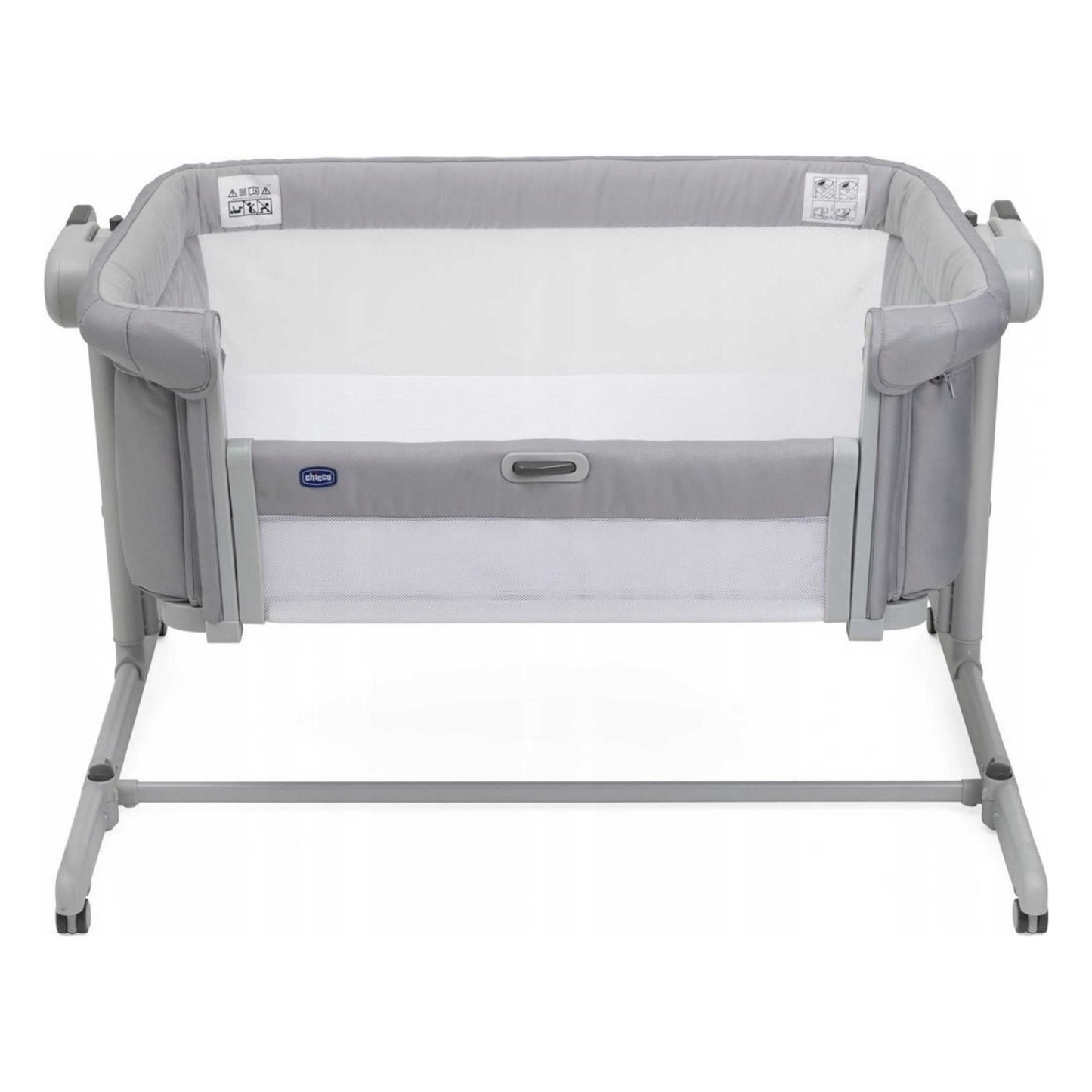 CHICCO lopšiukas NEXT2ME MAGIC EVO GREY M