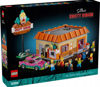 LEGO® 10352 Icons The Simpsons™: Krusty mėsainis