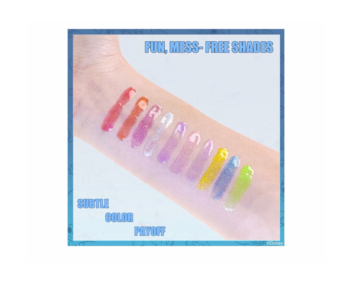 Disney Stitch lūpų blizgių rinkinys vaikams – 10 vnt