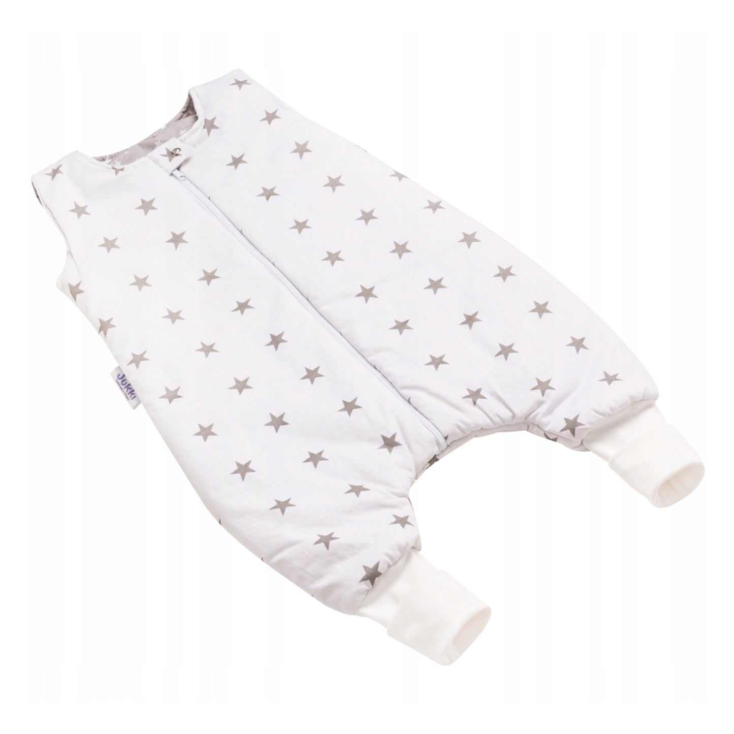 JUKKI "Hallid tähed" magamiskott jalgadega 2.5 TOG (3-12 kuud)