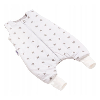 JUKKI "Hallid tähed" magamiskott jalgadega 2.5 TOG (3-12 kuud)