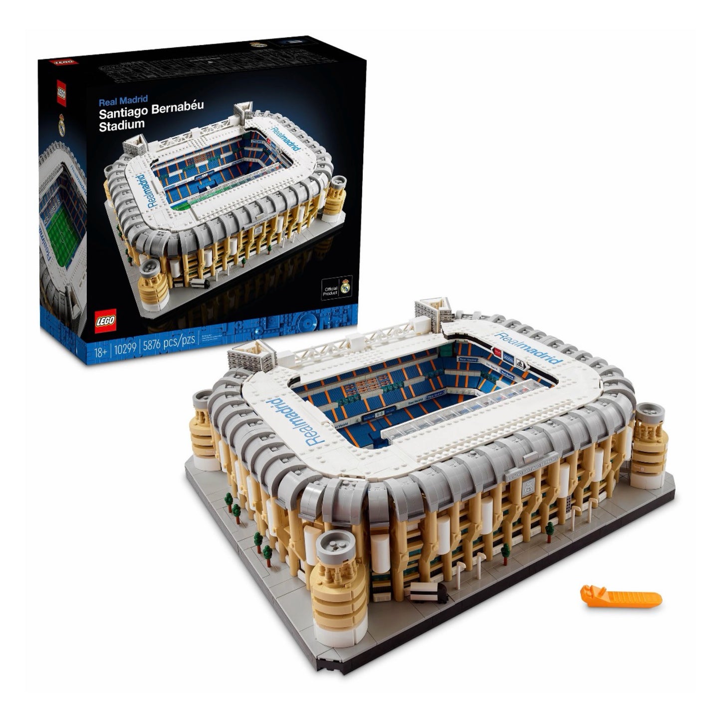 LEGO® Icons „Real Madrid“ stadionas – Santiago Bernabéu (10299)