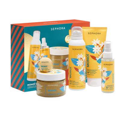 SEPHORA Monoi kehahoolduskomplekt – 5-osaline eksootiline kinkekomplekt