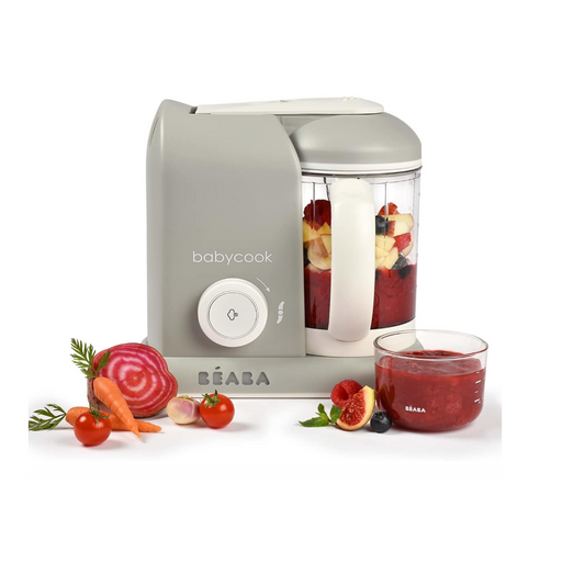 BEABA BABYCOOK SOLO Trintuvas - garintuvas 4in1, GREY