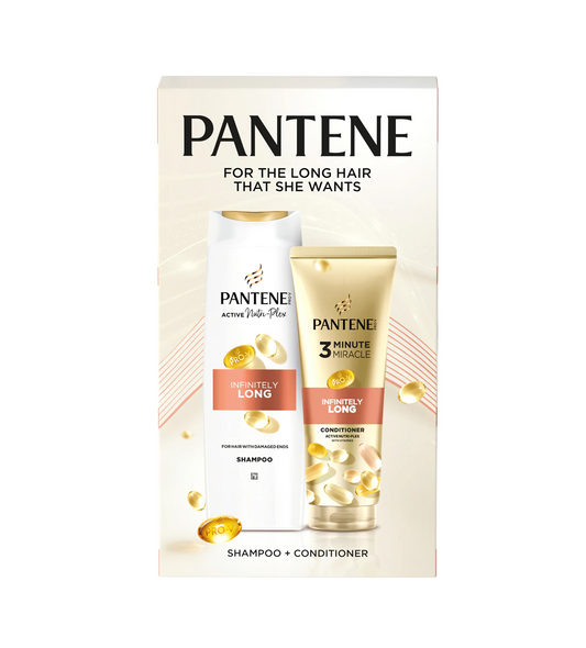 „Pantene“ For Infinitely Long Hair dovanų rinkinys ilgiems plaukams