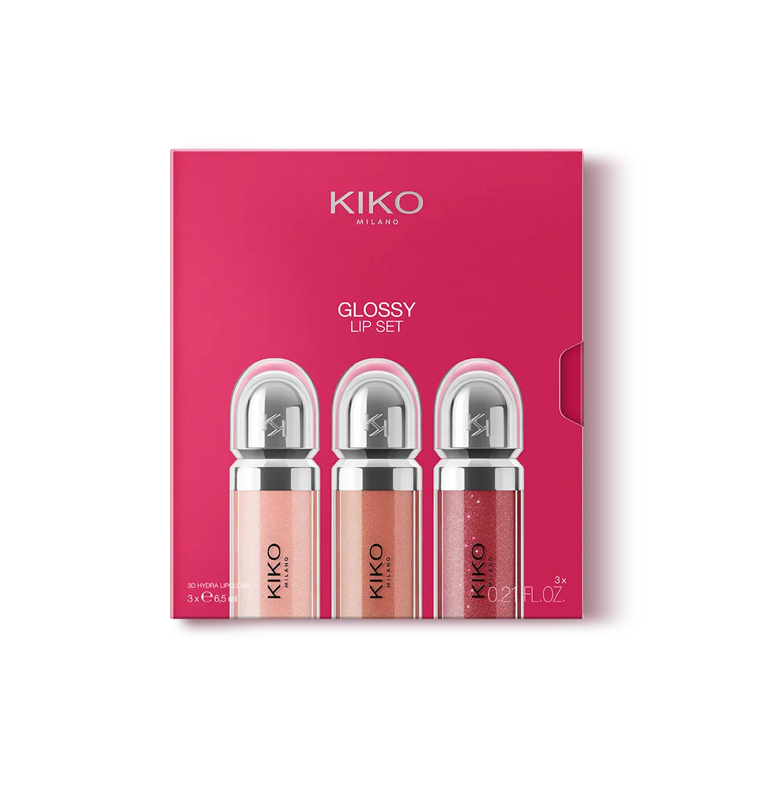KIKO MILANO blizgių lūpų rinkinys 03