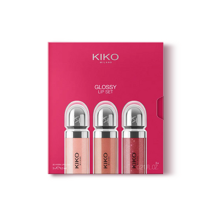 KIKO MILANO blizgių lūpų rinkinys 03