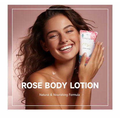 SPA dovanų dėžutė – 6 dalių kūno priežiūros rinkinys rožių aromato