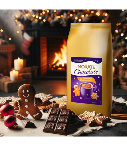 „MOKATE Hot Chocolate Duo 2 kg – Milk & Gingerbread“
