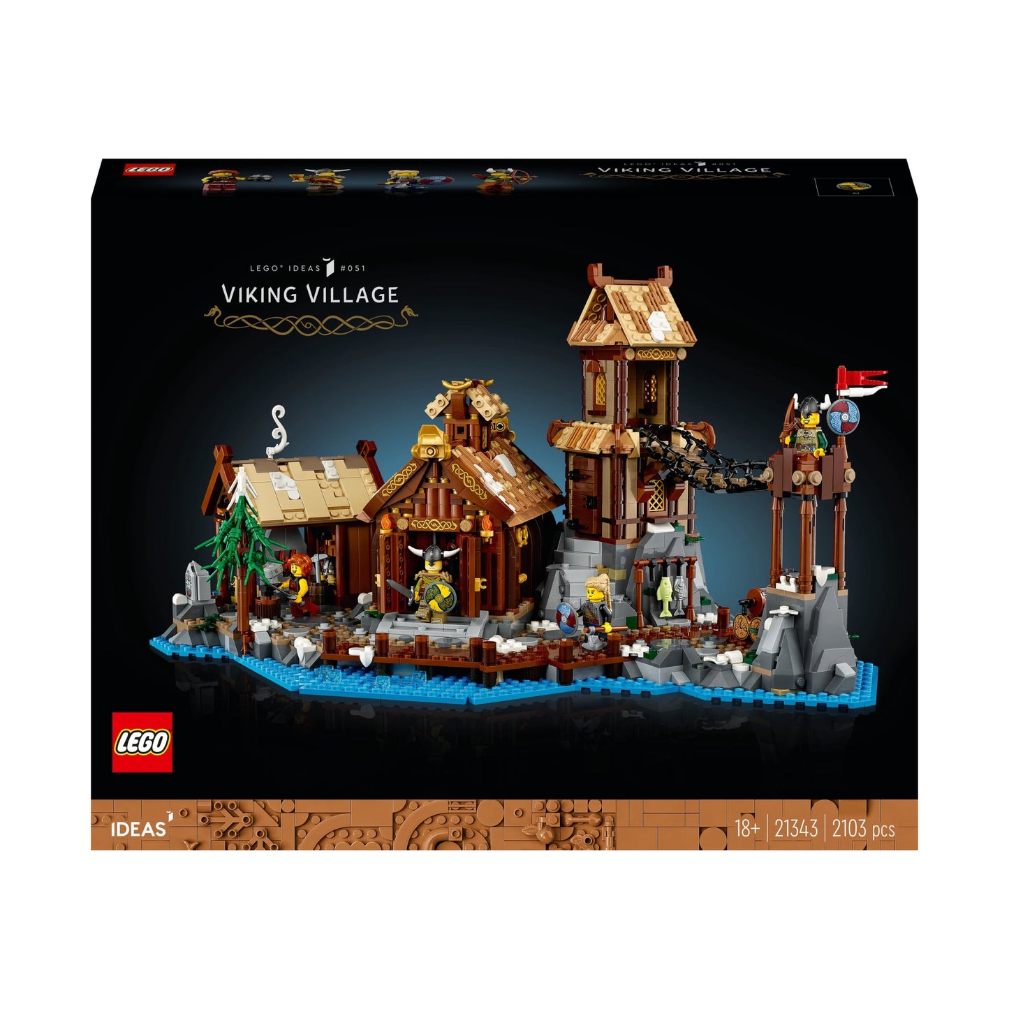 LEGO® Ideede Viikingiküla 21343