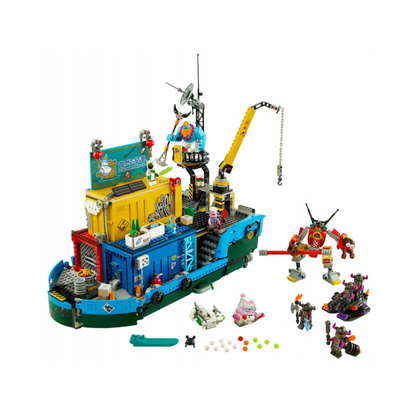80013 LEGO® Monkie Kid komandos slaptoji būstinė