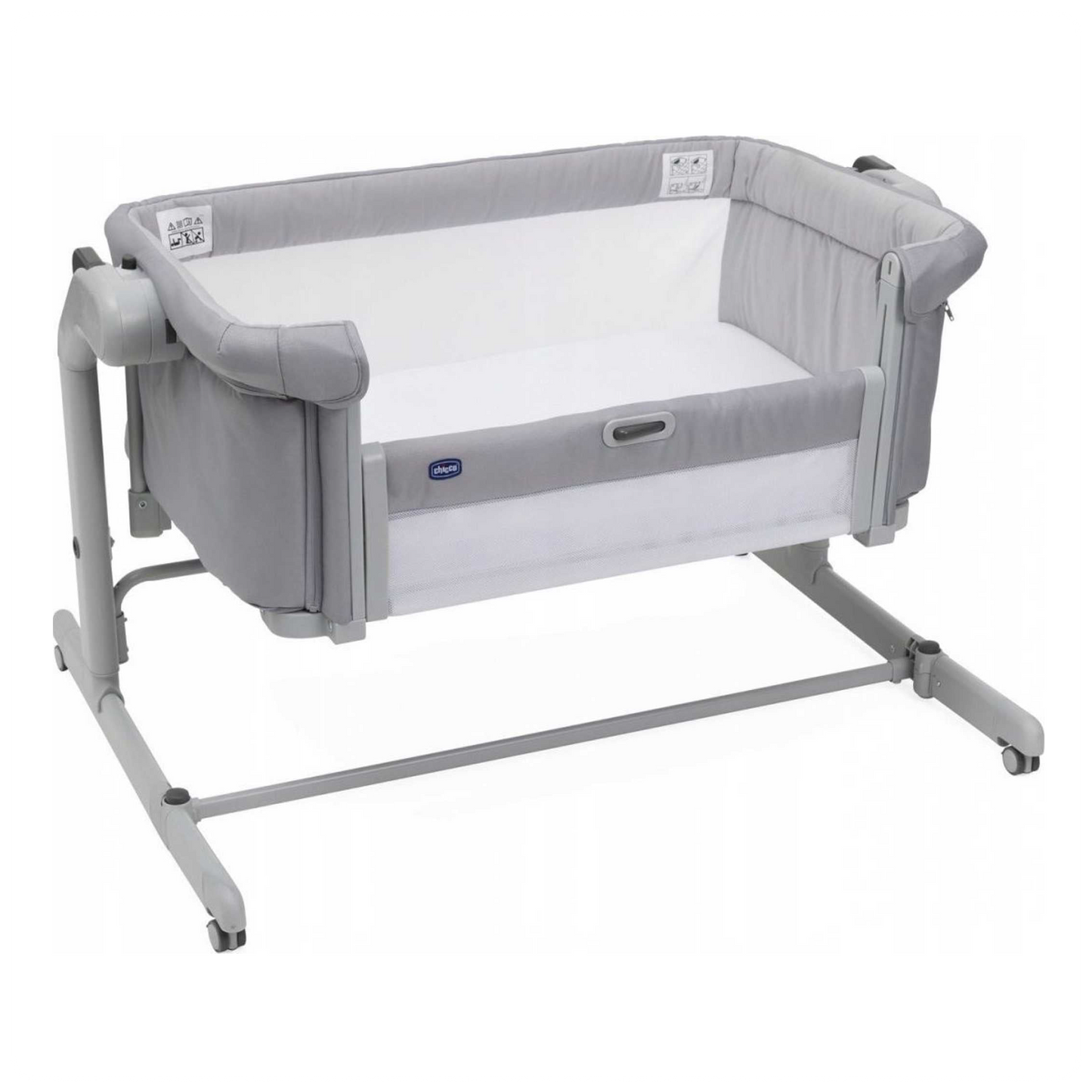 CHICCO lopšiukas NEXT2ME MAGIC EVO GREY M