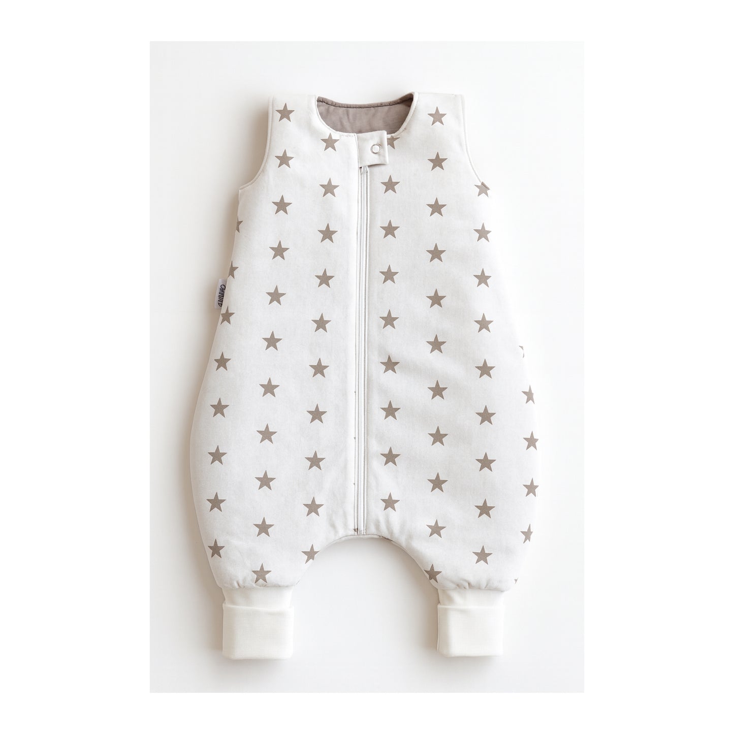 JUKKI "Hallid tähed" magamiskott jalgadega 2.5 TOG (3-12 kuud)